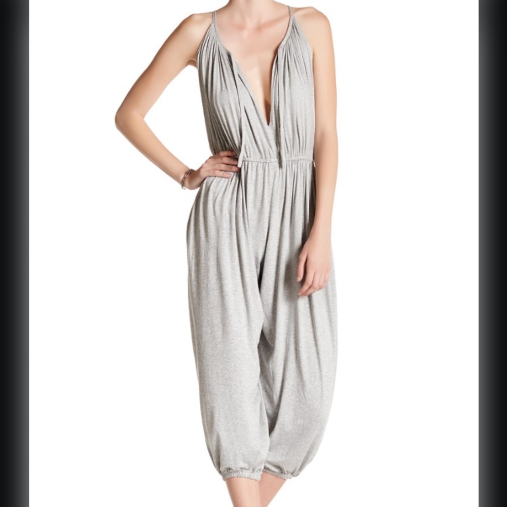 Norma Kamali Harlem Gray Jumpsuit